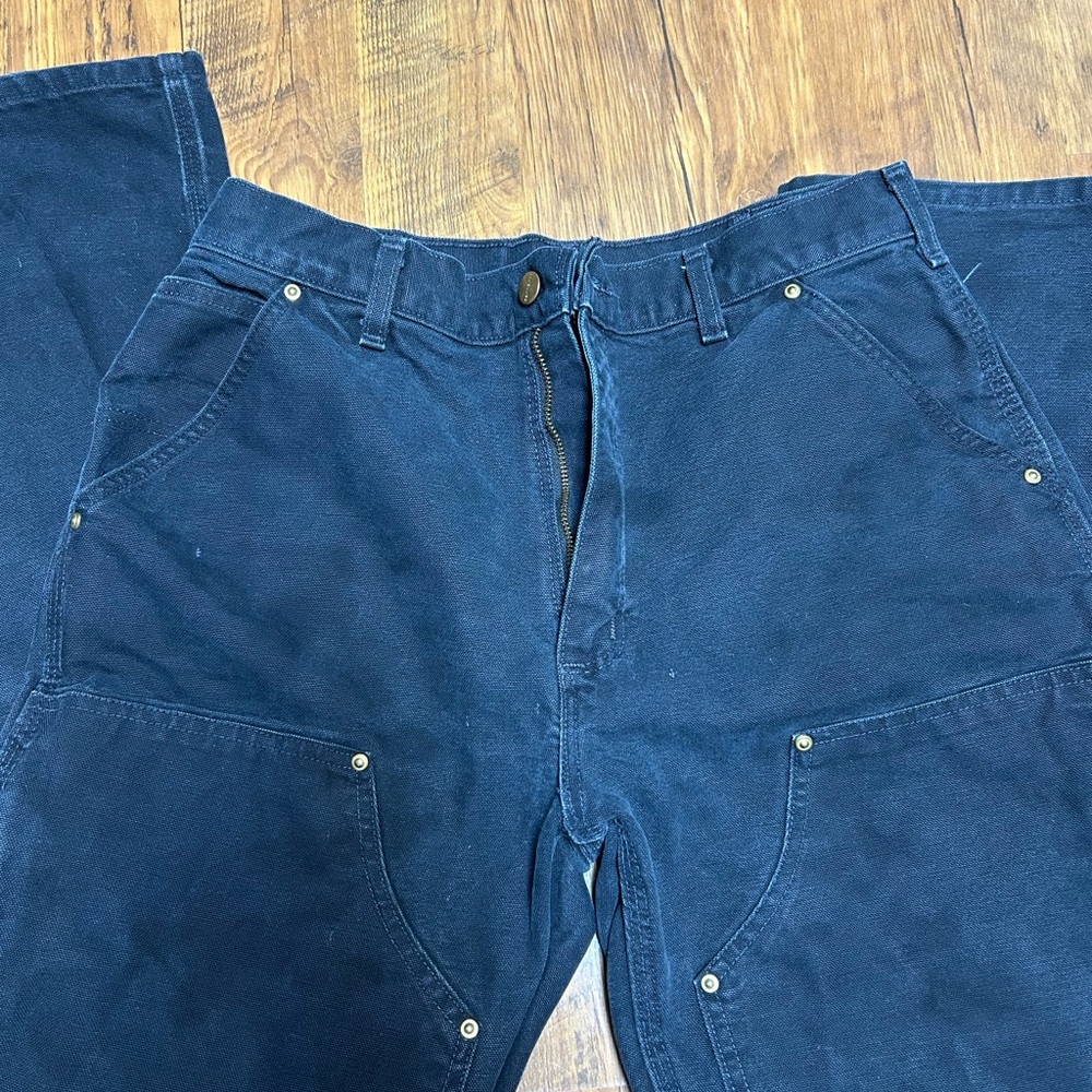 Carhartt B01-Black Loose fit Double Front utility